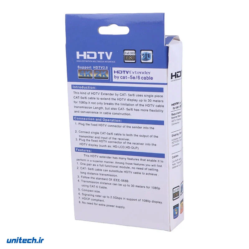 افزایش دهنده طول آیفورتک HDMI 30m (3)